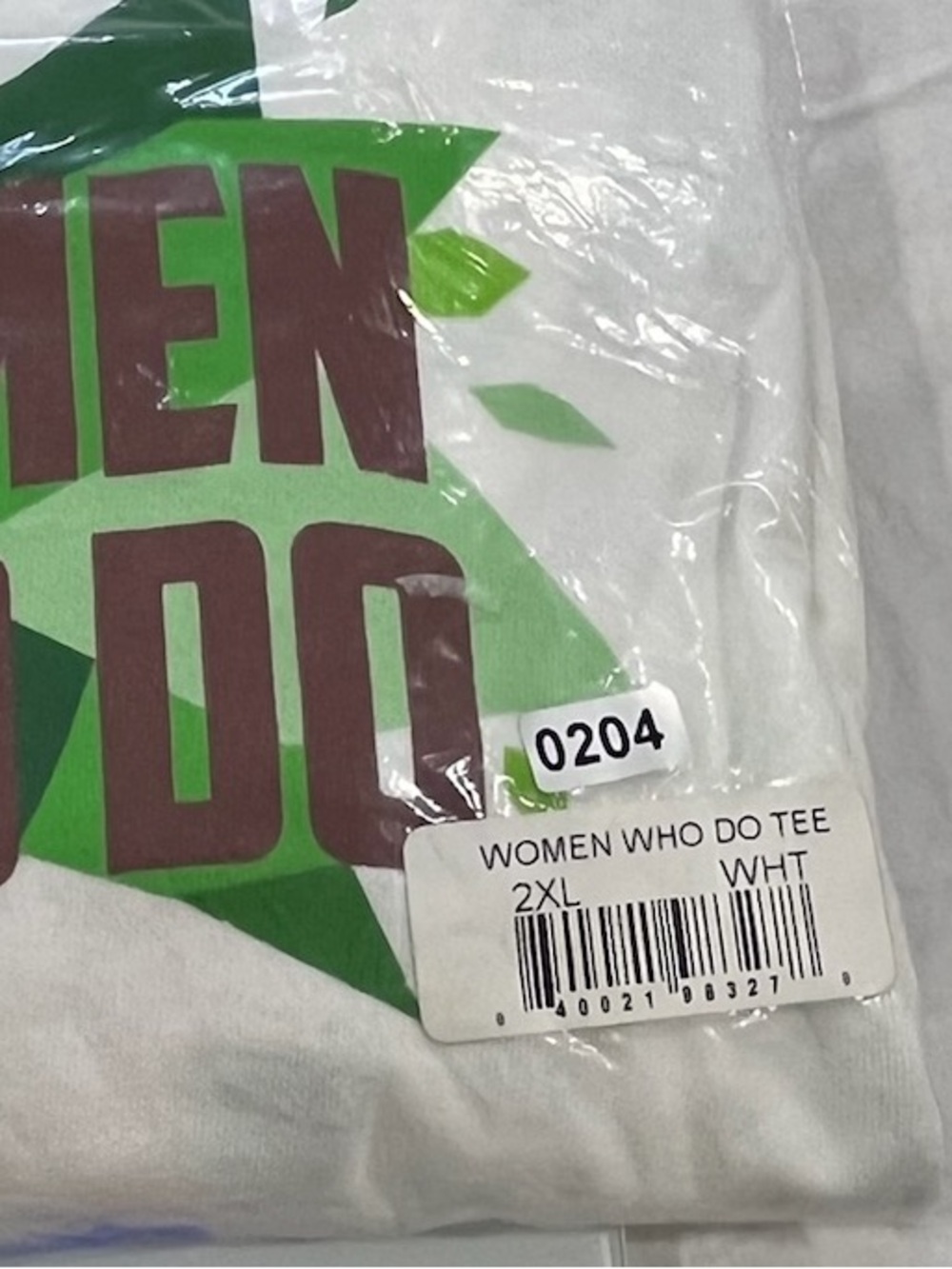 Lai Vashtie x Mountain Dew Women Who Do Graphic Tee White 2XL 100% Cotton - Picture 10 of 10